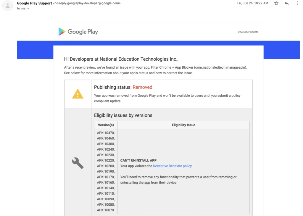 06262020 - FIlter Chrome versions removal