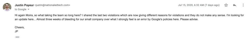 07152020 - Follow up 3 without feedback