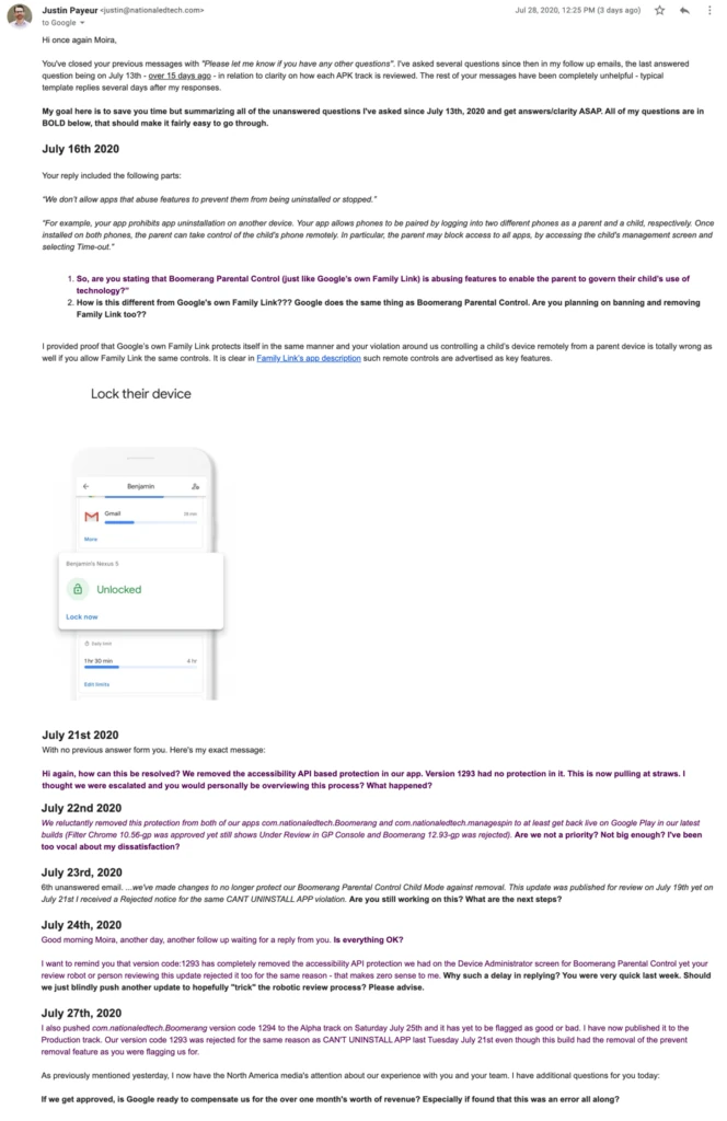 07282020 - Follow up with summary