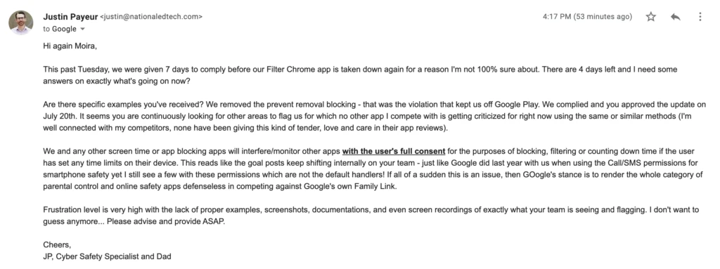 08062020 - Filter Chrome follow up 2