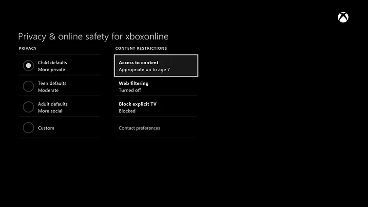 Xbox One customize options