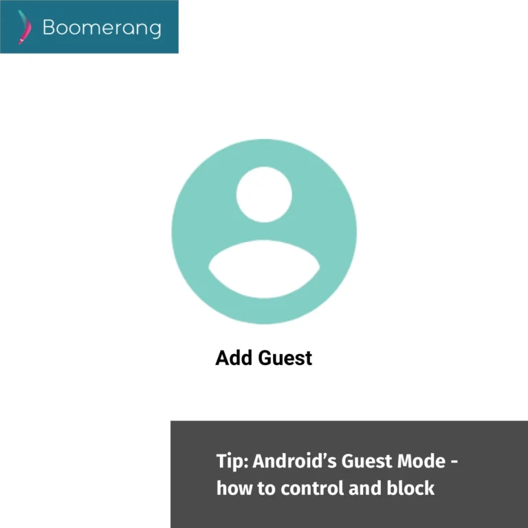 Android's Guest Mode