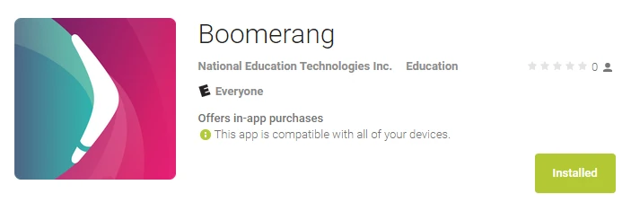 Boomerang Parental Control