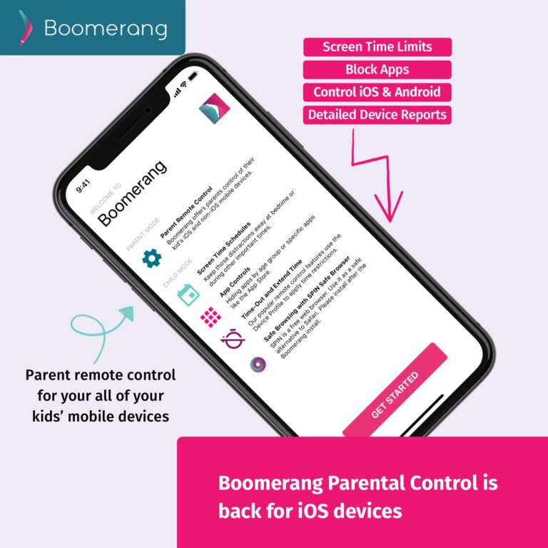 Boomerang Parental Control is back for iOS devices
