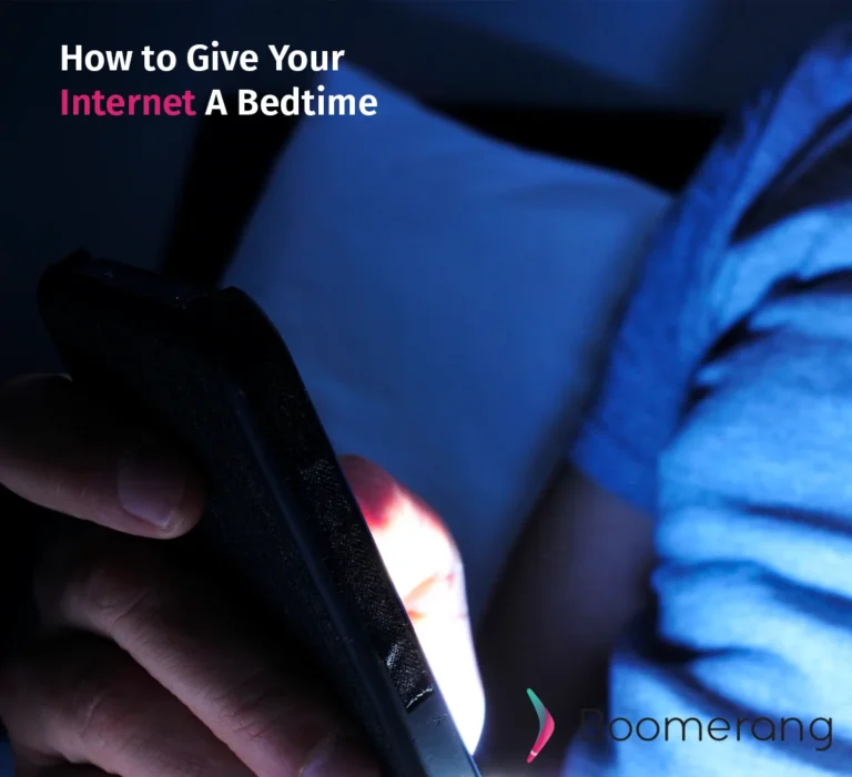 4 Ways Give Internet Bedtime